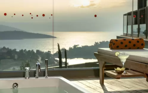 LUJO BODRUM FAMILY CORNER TERRACE SUITE TERRACE